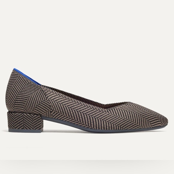 ROTHY’S The High Point in Sparrow Herringbone Size 9.5 NWT - Picture 1 of 15